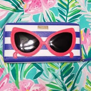Kate Spade Accordian Zippered Wallet